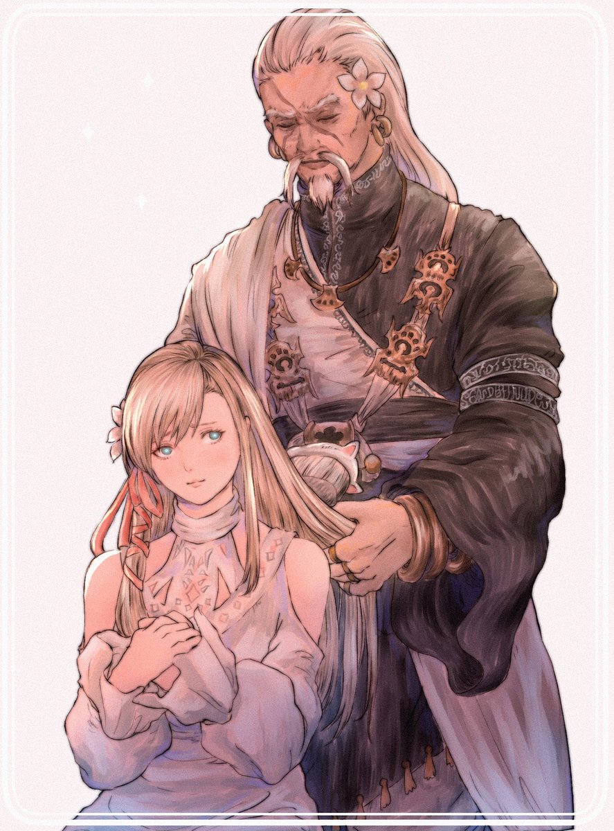 been always wanting to draw something lighthearted

#ffxiv #ffxivart