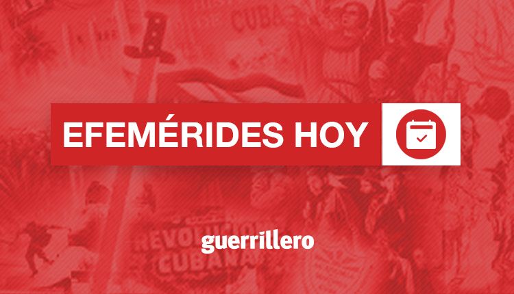 guerrillero_cu's tweet photo. Efemérides 👇 
📍1955 es asesinado el revolucionario Jorge Agostini Villasana. 
📍 1963 nace el Héroe d la República Ramón Labañino Salazar.
📍2002 fallece Elena Burke, una de las intérpretes más populares que ha conocido la canción cubana. 
✍️ACN_Cuba https://t.co/5qnpBJe6Ev
