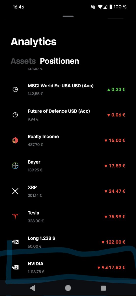 david_ortlepp's tweet photo. @traderepublic can you fix this, its a bug from the split. https://t.co/IPCVw42vzZ