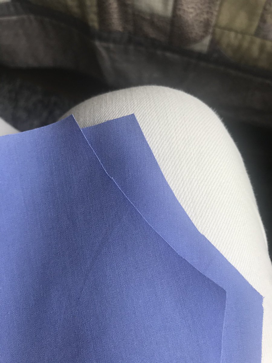 FredTedOlga's tweet image. Six #ShortsTutorial with the hemmed edges at the bottom and the raw edges at the top - stitch the crotch area together as small stitches as possible - but don’t worry - they’re not on show