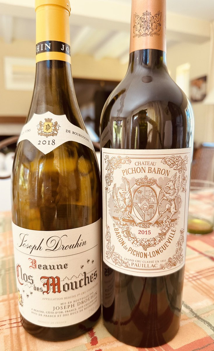 Fête des pères. Rien de tel qu’un peu d’auto-congratulations. Et le Bordeaux, on aime le critiquer, mais ça reste souvent très beau 😍