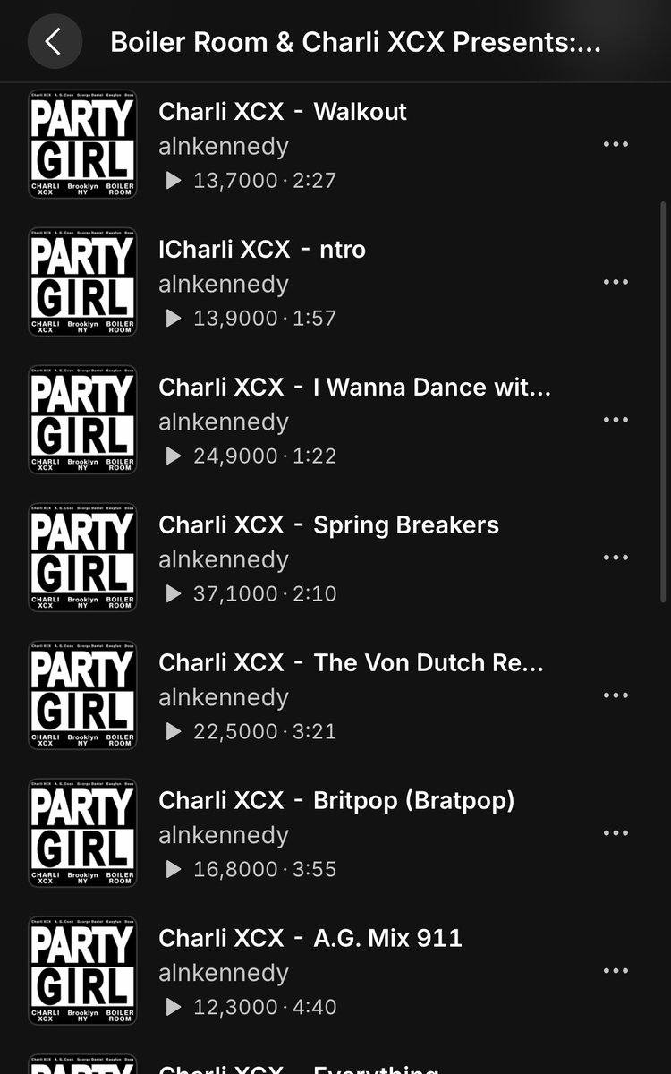 to ouvindo o party girl e minha vizinha veio perguntar se o som ta estragado