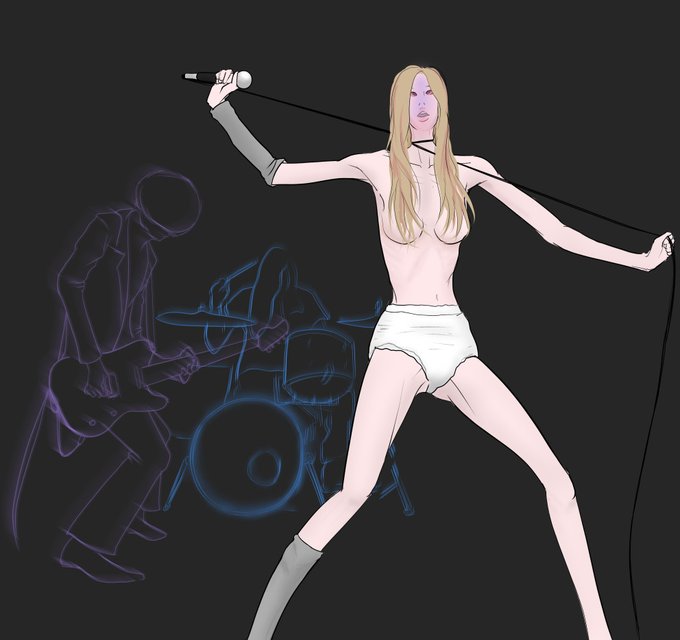 69の日ですってばよ…
愛しいデカ女といえばアロウ嬢を忘れていたので…
(デカ女ブームは何処かに行ってしまったようですが)
文化祭のポスターみたいな落書きになりました… 