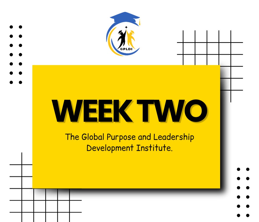 I'm geared up for tonight!!!
If you are yet to register, use the link below. 
gpldi.online/courses
See you at 8pm WAT, 7pm SAT.
Global Purpose and Leadership Development Institute