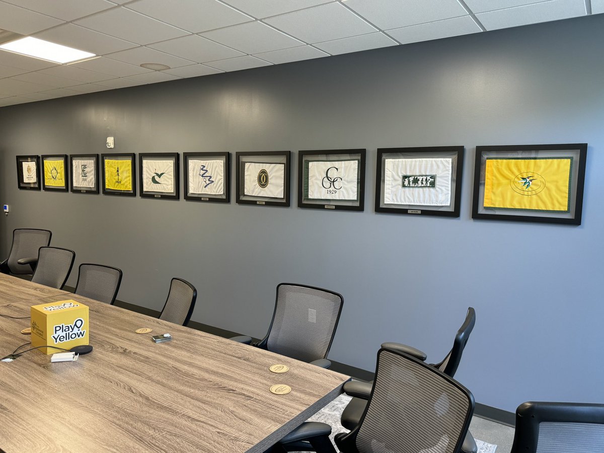 MVGC takes great pride in developing talented industry professionals. Their “Developed Here” wall and Legacy Conference Room highlight those that learned the business at Muirfield Village and have moved along to their own facilities.