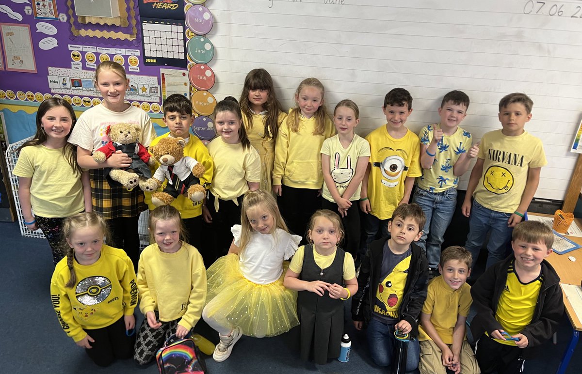 BPSMrsKedslie's tweet photo. P3K looking good for @strathcarron1 #BeeYellow Day! π‘π¨π https://t.co/vNJqitk45A
