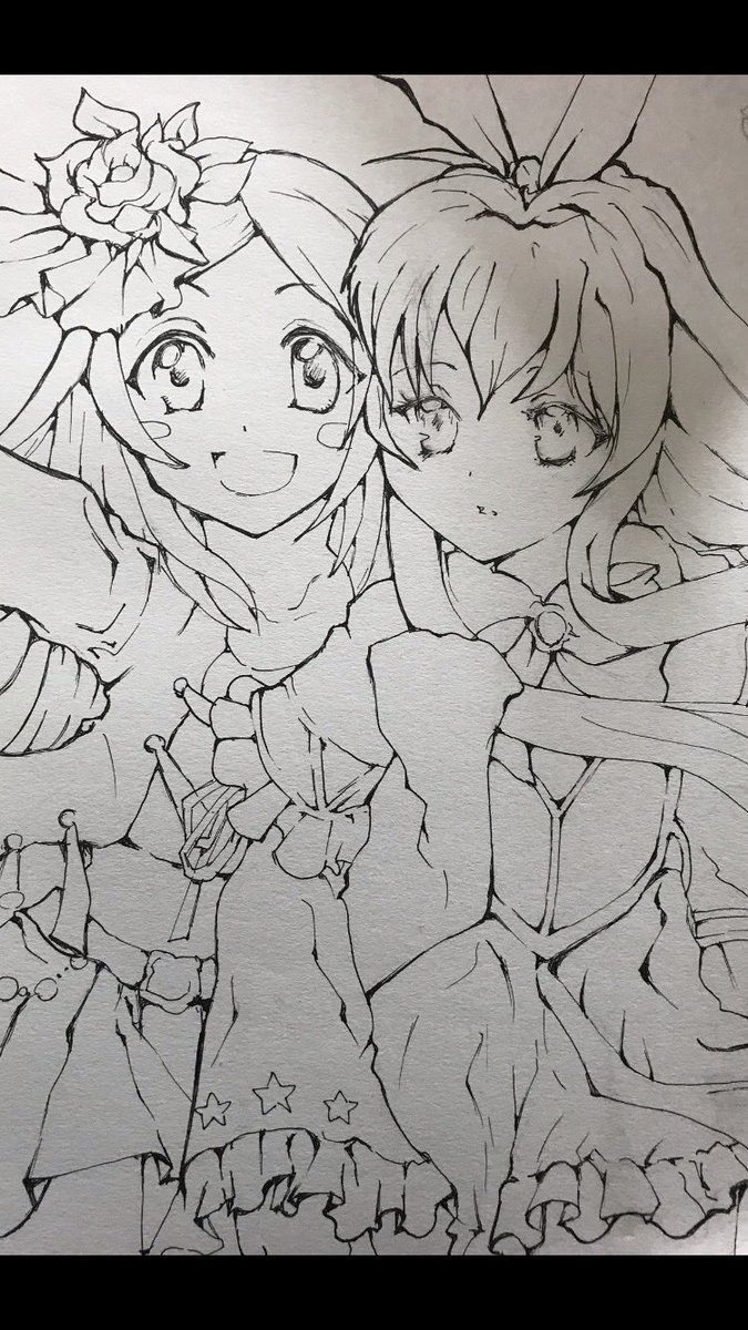 coocoo5059's tweet image. アズリエル&amp;amp;パンドラ
#オセロニアート