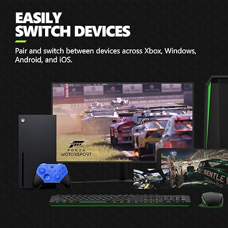 SEmma2747's tweet image. Xbox Elite Series 2 Core Wireless Gaming Controller – Blue – Xbox Series X|S, Xbox One, Windows PC, Android, and iOS.

Click &amp;amp; Buy: amzn.to/3VdWwLT

#tech #techlife #techstuff #techaddict #techy
#techjunkie #gadget #gadgetlove #gadgetgeek #gadgetfreak #gadgetaddict