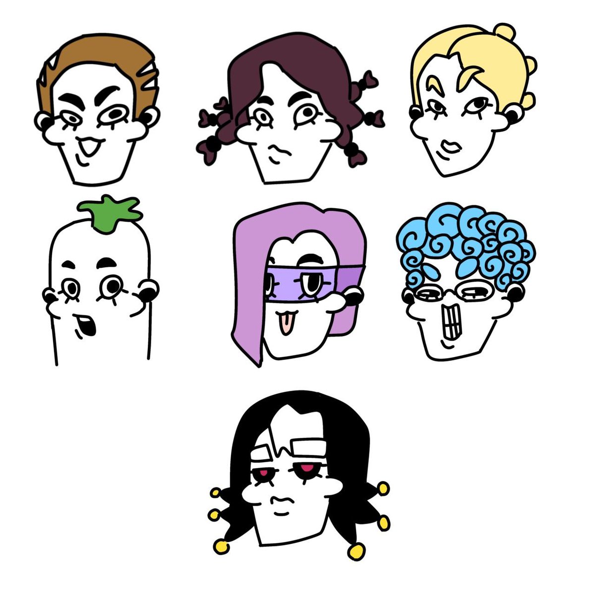 YauYki's tweet photo. #jojobizarreadventure #jojopart5 #lasquadra #formaggio #illusso #puroshuto #peshi #melone #giaccio #rissotonero https://t.co/BIHFPT4Uqd