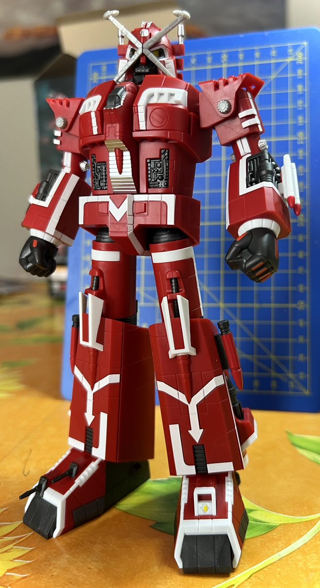 ErFava's tweet photo. E anche l’ #xbomber è fatto! #xボンバー #bigdaix #starfleet #gunpla #moderoid #modelkit #modellismo https://t.co/gduD7MAusk
