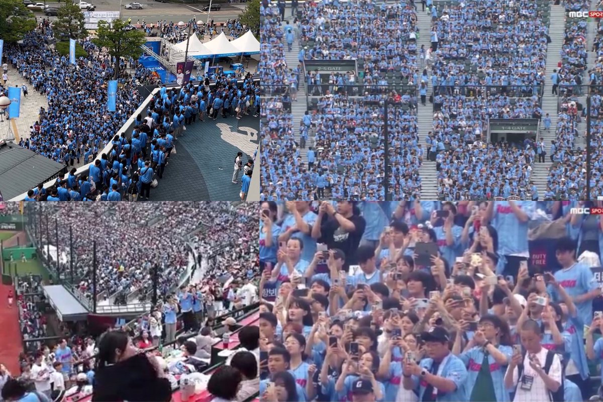 miubluure's tweet image. the crowd                                          the event