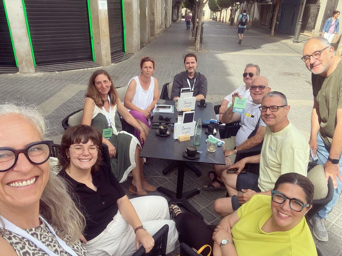 Així hem començat el dia a Més per Inca 💚💜