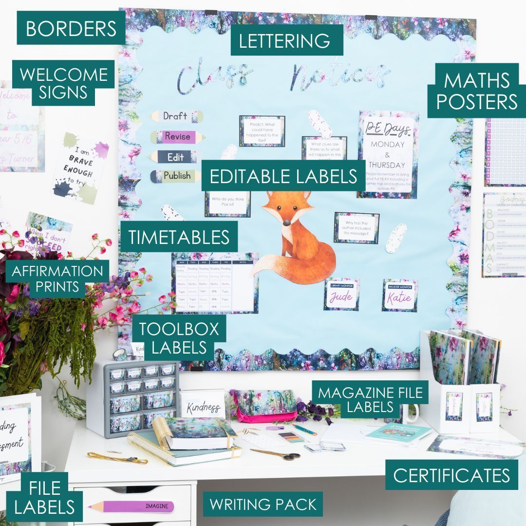 TPositiveTC's tweet image. All this and so so much more available in our display packs. Matching 11 of our designs and fully editable to suit your needs. Grab yours here: buff.ly/3RazgNx 
#ClassroomDecor #ClassroomInspo buff.ly/4c3D0Zk