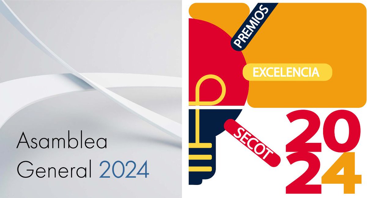 🚩En <a href="/Secot_/">SECOT (voluntariado de asesoramiento empresarial)</a>  Voluntariado Senior de Asesoramiento Empresarial, el dia 12 de junio !estaremos de fiesta¡
👌Es un hermoso dia de celebración, por doble partida:
1) Asamblea General de Socios
youtube.com/watch?v=nlNvYf…
2) Premios Secot la Excelencia 2024
youtube.com/watch?v=azOVls…