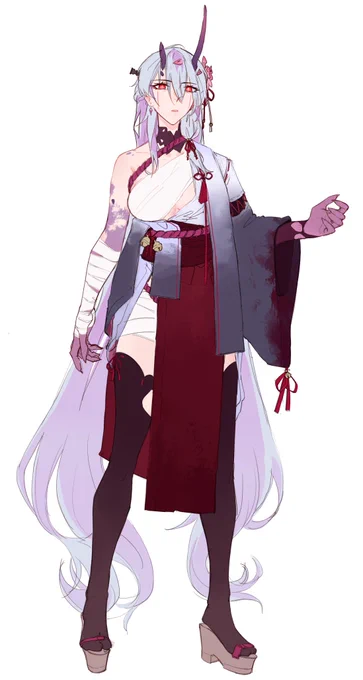The cursed shrine maiden 