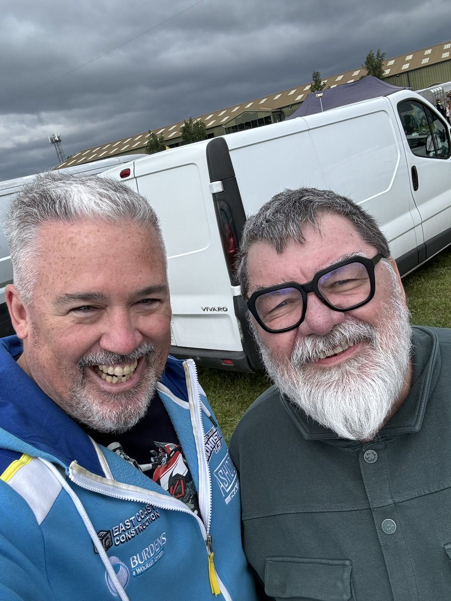 When you to nip out for an hour and meet elite motorcycle racing journalistic royalty in the form of <a href="/MotoGPJules/">Julian Ryder</a> what a gent, what a privilege.