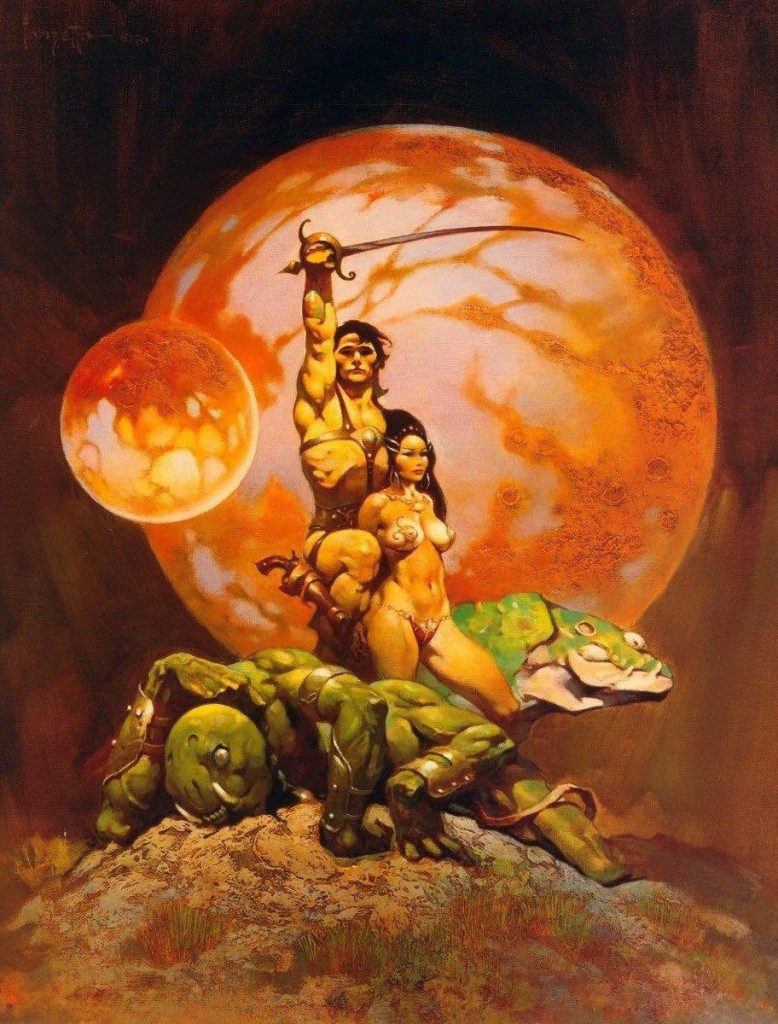 「 The Art of Frank Frazetta - Gallery upd」|IAMAGのイラスト