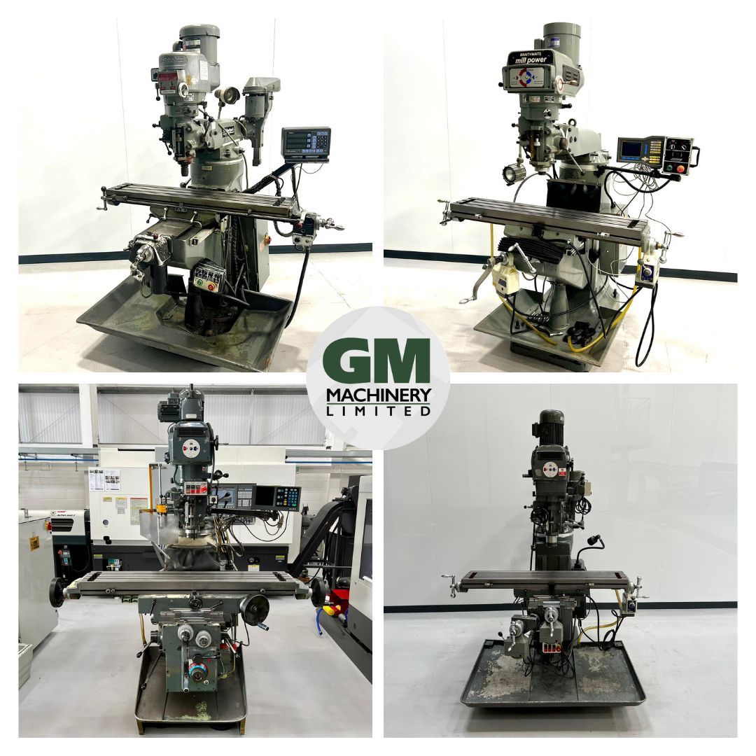 GMMachineryLtd's tweet photo. Check out our current selection of Milling Machines in stock for immediate delivery !
https://t.co/p1CDnK9742
For quotations contact our sales team at info@gmmachinery.com or alternatively call us on 0161 633 8880
#gmmachinery #usedmachine #milling #ukmfg https://t.co/pL6SkFJTu7