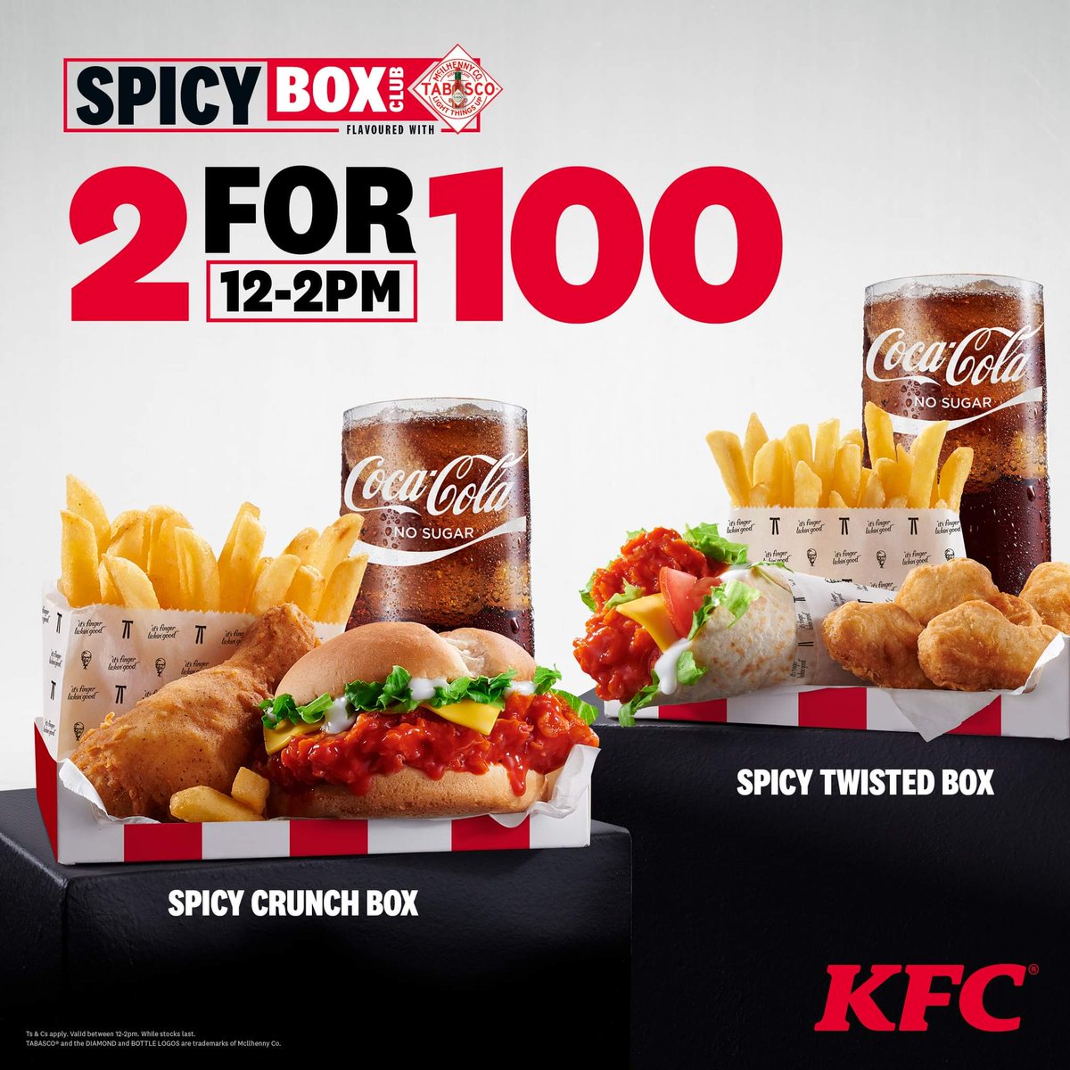 dme_363's tweet photo. The best KFC deal ATM. Only valid from 12 pm to 2 pm.
#FoodWithDME https://t.co/7bq440EiUw