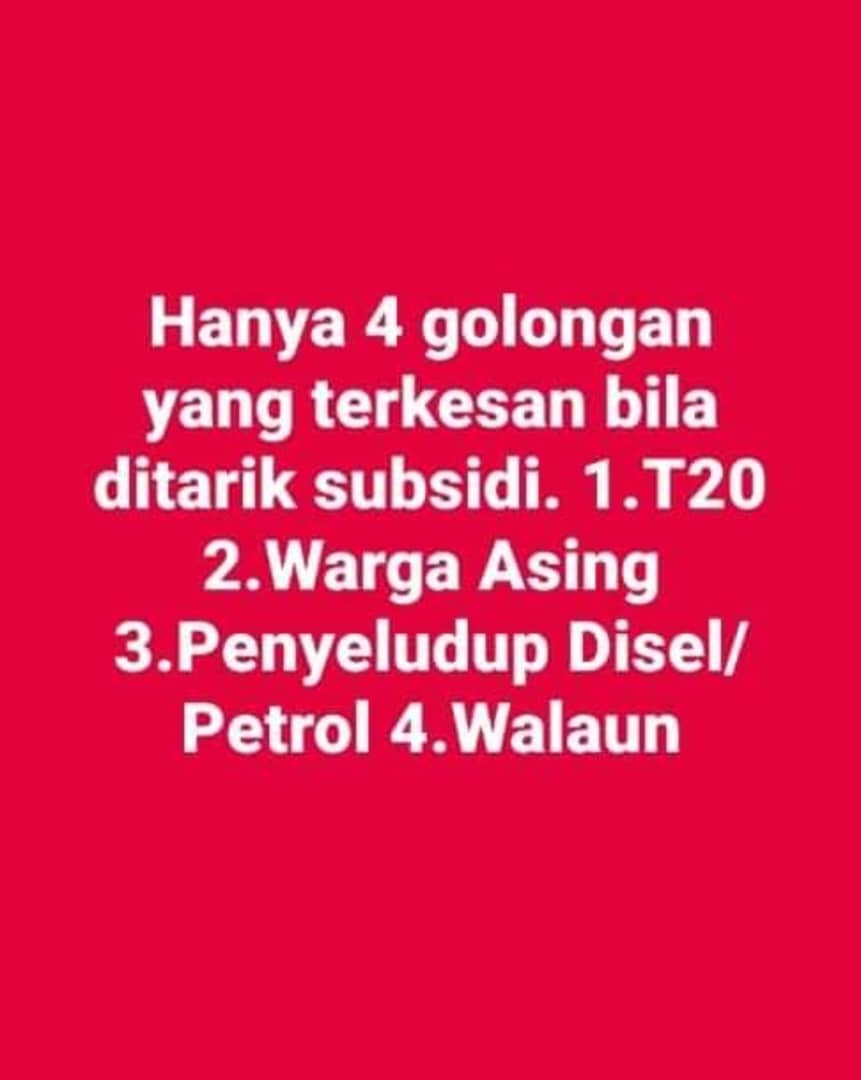 adamyusuf88's tweet photo. Alhamdulillah. Syukur rasanya bila subsidi berjaya disasarkan. https://t.co/UEr46vFDIM