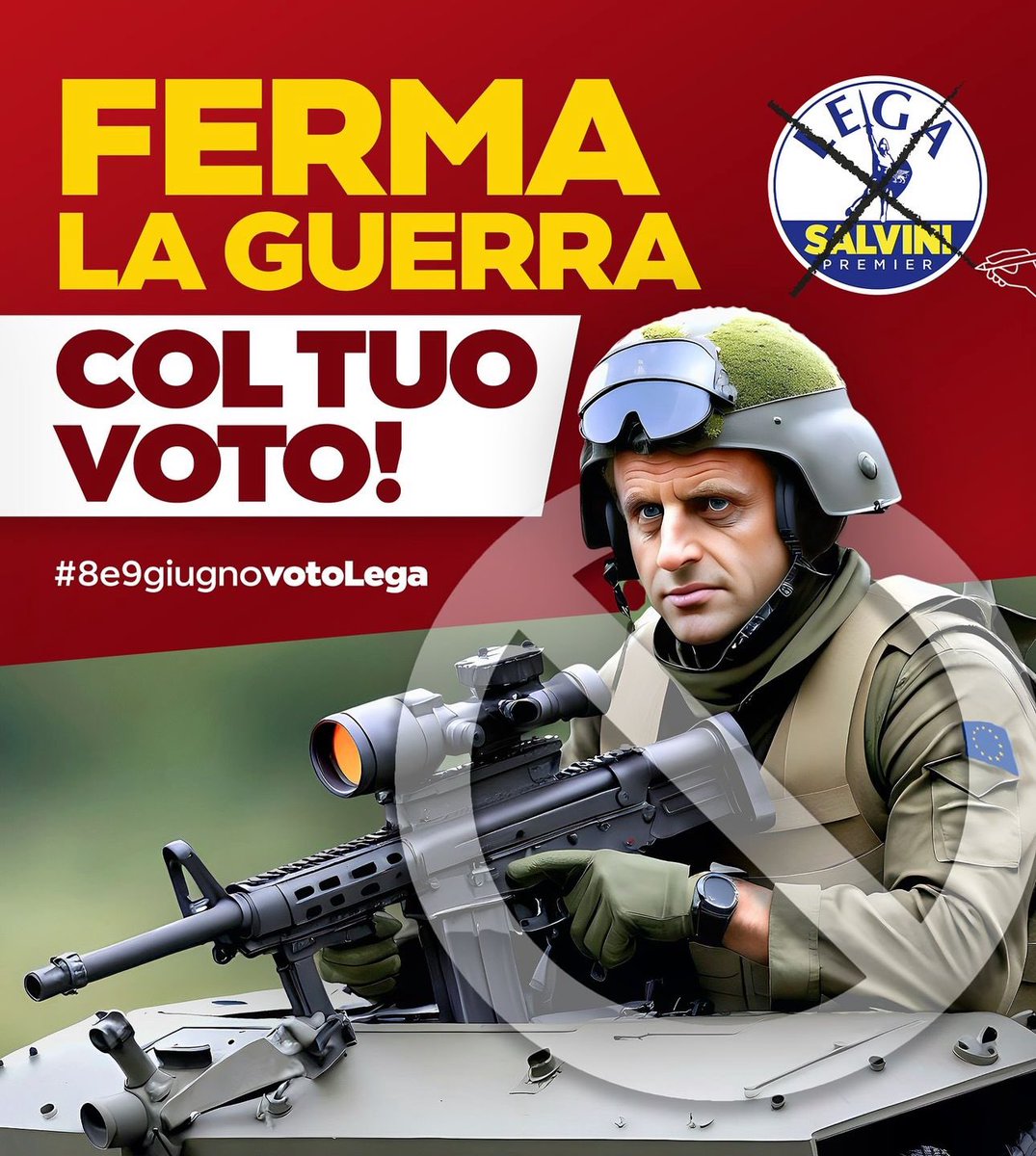 Oggi siamo all’ultima chiamata per il nostro continente #elections2024 #elezionieuropee #lega