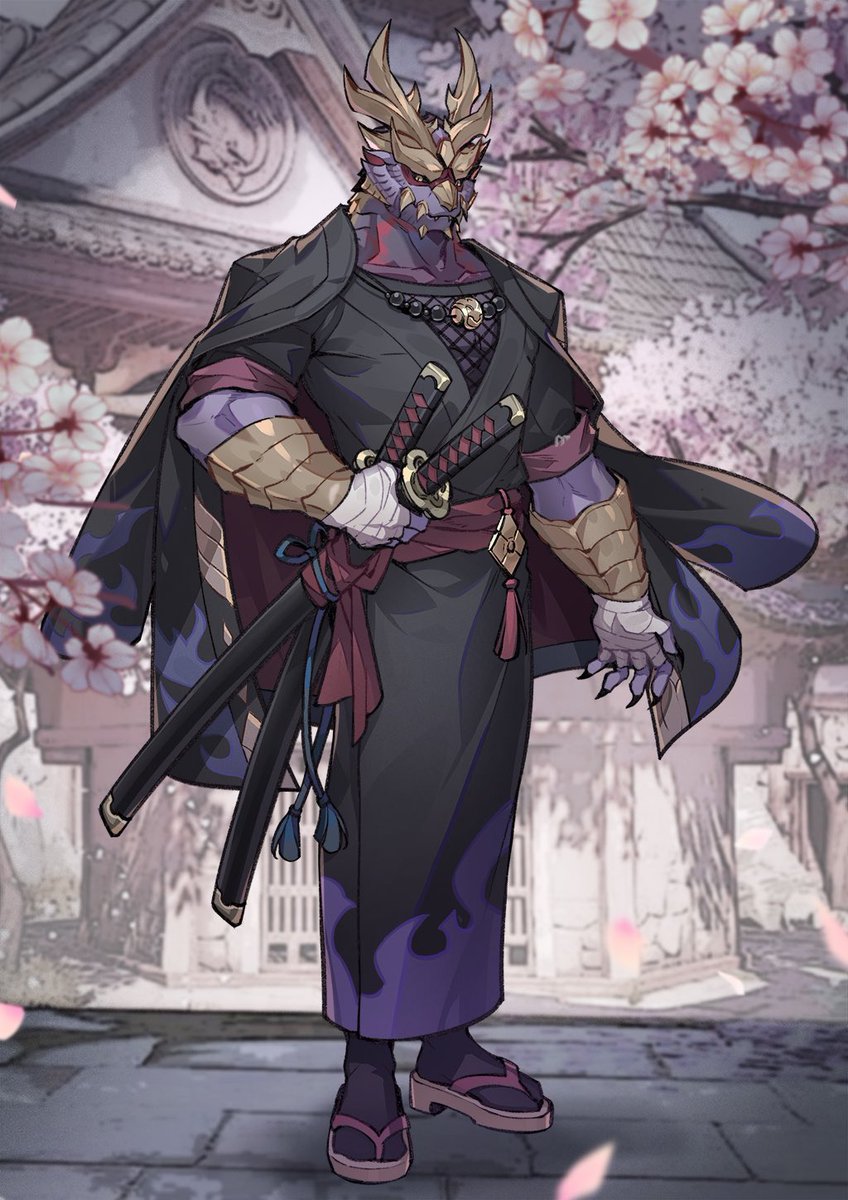 Yomagnto's tweet photo. #MonsterHunter 
Ninja&amp; Onmyoji&amp;Samurai

There should be one last member of the series. https://t.co/n8cxitzVUc