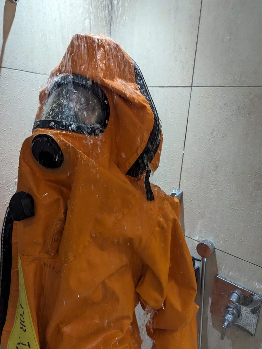 ⚠️ Caution: Decontamination in Progress ⚠️