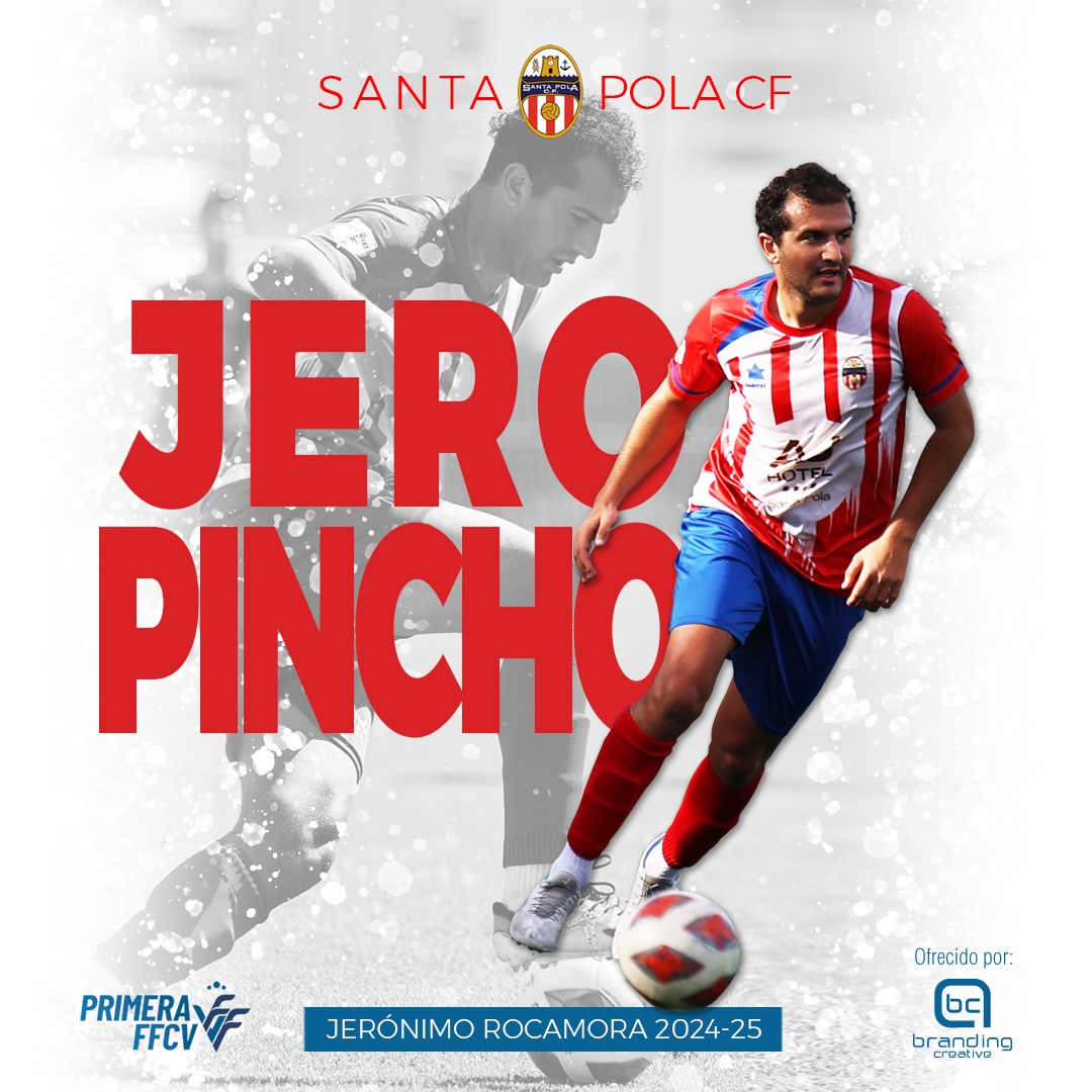 𝐉𝐞𝐫𝐨 𝐑𝐨𝐜𝐚𝐦𝐨𝐫𝐚 ❞𝐏𝐢𝐧𝐜𝐡𝐨❞ 𝐫𝐞𝐧𝐮𝐞𝐯𝐚 𝐩𝐚𝐫𝐚 𝐥𝐚 𝐓𝐞𝐦𝐩𝐨𝐫𝐚𝐝𝐚 𝟐𝟎𝟐𝟒/𝟐𝟓 𝐜𝐨𝐧 𝐧𝐮𝐞𝐬𝐭𝐫𝐨 𝐒𝐞𝐧𝐢𝐨𝐫 𝐌𝐚𝐬𝐜𝐮𝐥𝐢𝐧𝐨
santapolacf.es/ver_noticia/19…
Jero, el Santa Pola C.F. es tu casa !!!
#JuntosSomosMejores