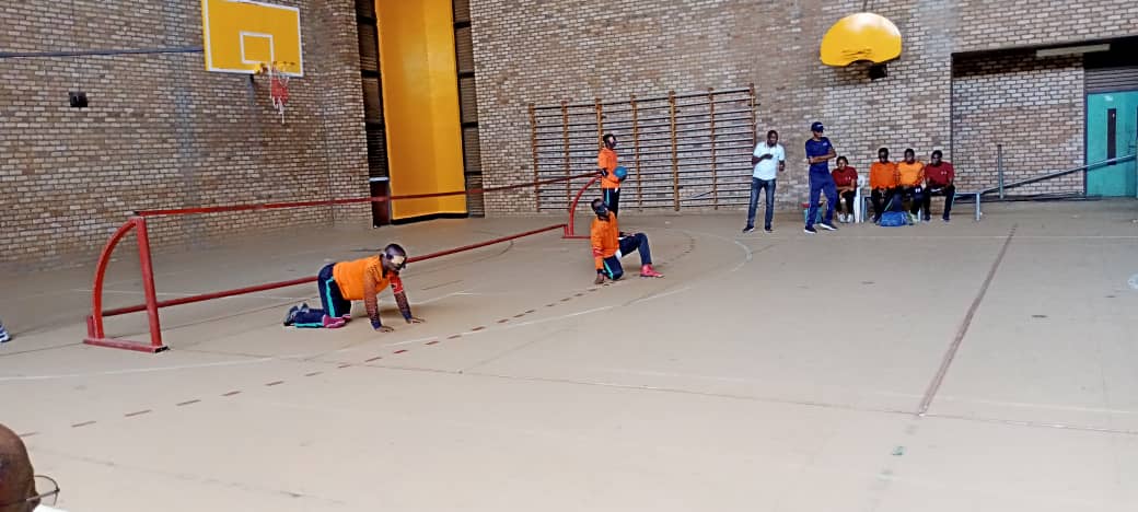 MCFScholarsUR's tweet photo. In line with promoting inclusive sports activities among students at the University of Rwanda, Mastercard Foundation Scholars Program at @Uni_Rwanda  organized the Inter-campus Goalball competition for boys &amp; Girls w/ visual Impairment. The competition is taking place at @UR_Huye https://t.co/dBvuKBePQr