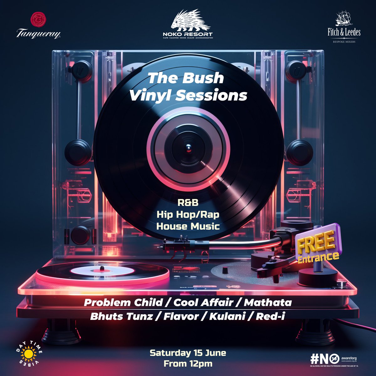 This Saturday, 15 June - we kick off “The Bush Vinyl Sessions” <a href="/nokoresort/">nokoresort</a> 
#DayTimeVibes ☀️ #IndoorGlassEntertainmentHall 

Noko Resort, not just a place, it’s a Feeling, Lifestyle! 

Book ▪️Quad Biking ▪️Camping ▪️Hiking on WhatsApp: 0663805207 

#FetaKamoNoko 
#BushExperience