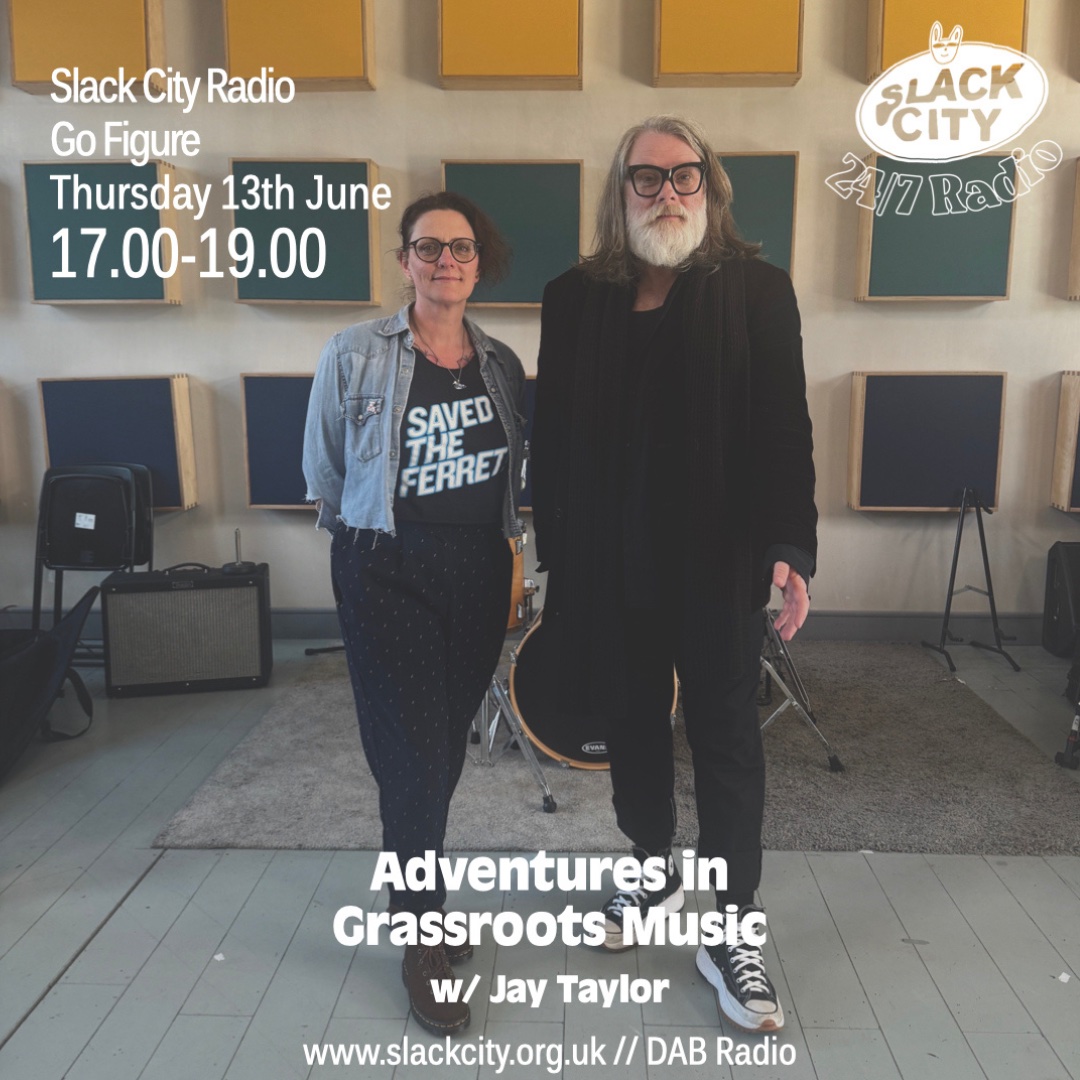 Adventures in Grassroots Music (@aigmradio) on Twitter photo Incoming 5pm - 7pm this Thursday 13/06/24 on <a href="/slackcityradio/">Slack City</a> and every 4 weeks - 2 hours of sounds and stories from the grassroots live music frontline.
Episode 2 sees <a href="/showbody/">Jay Taylor</a> talk with Rachael Flaszczak from the sensational <a href="/SnugAtherton/">The Snug Atherton</a>
slackcity.org.uk // DAB Radio Incoming 5pm - 7pm this Thursday 13/06/24 on <a href="/slackcityradio/">Slack City</a> and every 4 weeks - 2 hours of sounds and stories from the grassroots live music frontline.
Episode 2 sees <a href="/showbody/">Jay Taylor</a> talk with Rachael Flaszczak from the sensational <a href="/SnugAtherton/">The Snug Atherton</a>
slackcity.org.uk // DAB Radio