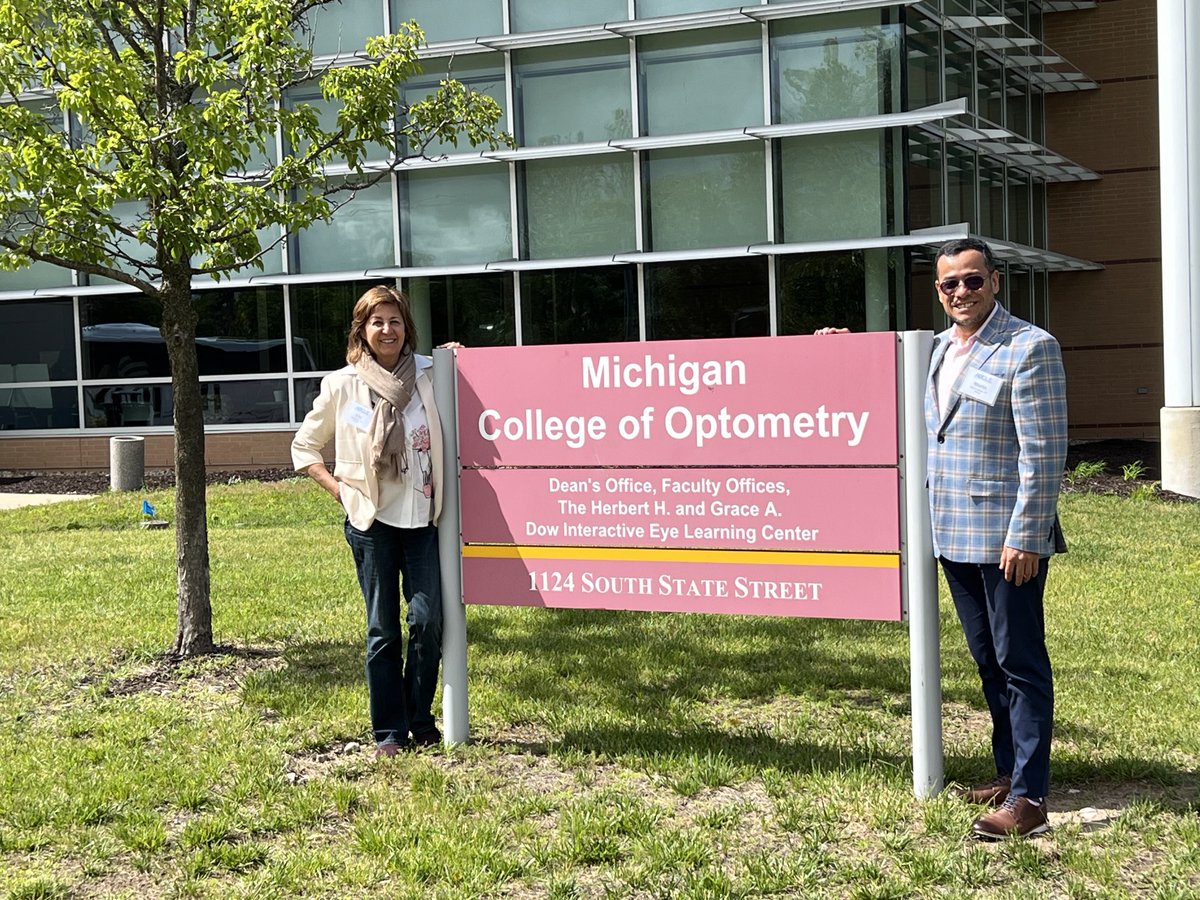 Attending the AOCLE meeting in Michigan with ⁦⁦<a href="/theiacle/">IACLE</a>⁩ member Martin Giraldo from Columbia #education #contactlenses #optometry