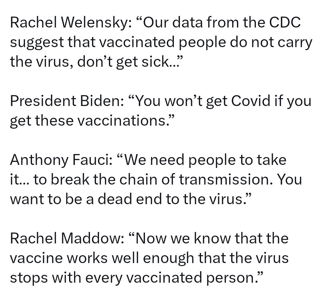 CvBoul1's tweet photo. As things continue to be unravelled were learning the above mentioned weren't wrong. But what about below?
These people all spread misinformation & disinformation regarding a un-proven vaccine that has killed & or destroyed lives around America & the globe.
Where is their fines & jail sentences.