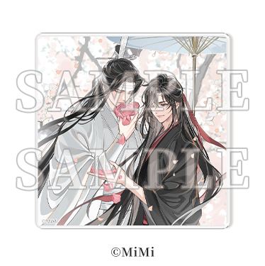 魔道祖師　ヴィレッジヴァンガード特典　紙コースター　ラジオドラマCD第三期後編 魔道祖師」日本語版ラジオドラマ 第三期後編好評配信中！/第三期