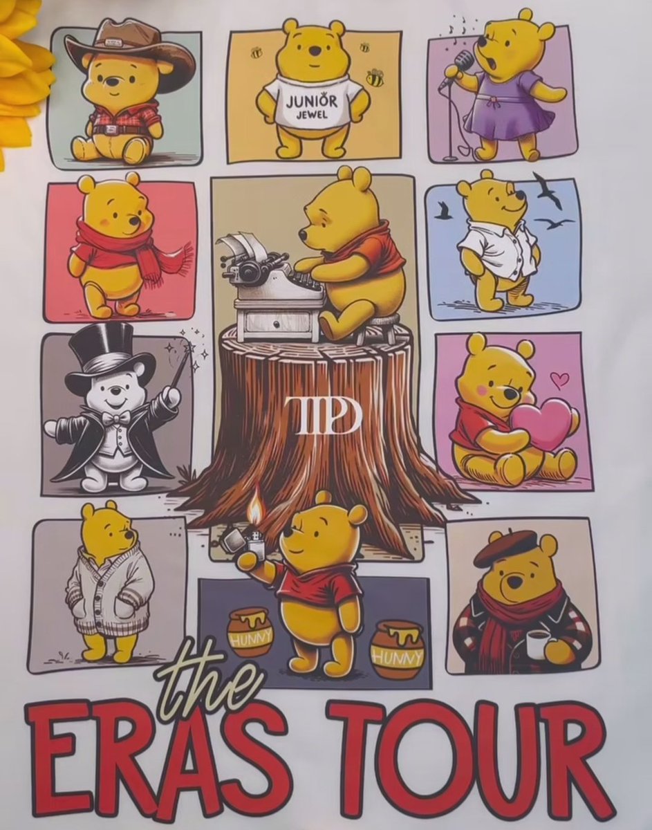 sterlingco_12's tweet photo. "Winnie-the-Pooh" Eras Tour version: https://t.co/eHY5kvFtS6