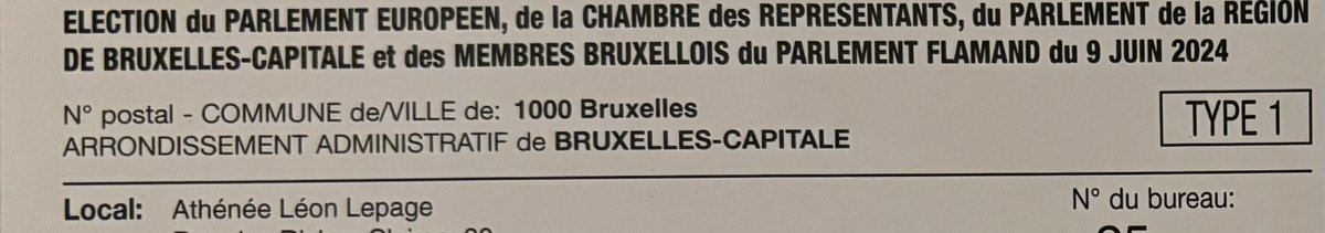 I’ve just voted. Have you? There’s still time to have your say on the direction of Europe. It’s too late tomorrow 🇪🇺

#elections2024 #justvoted #useyourvote