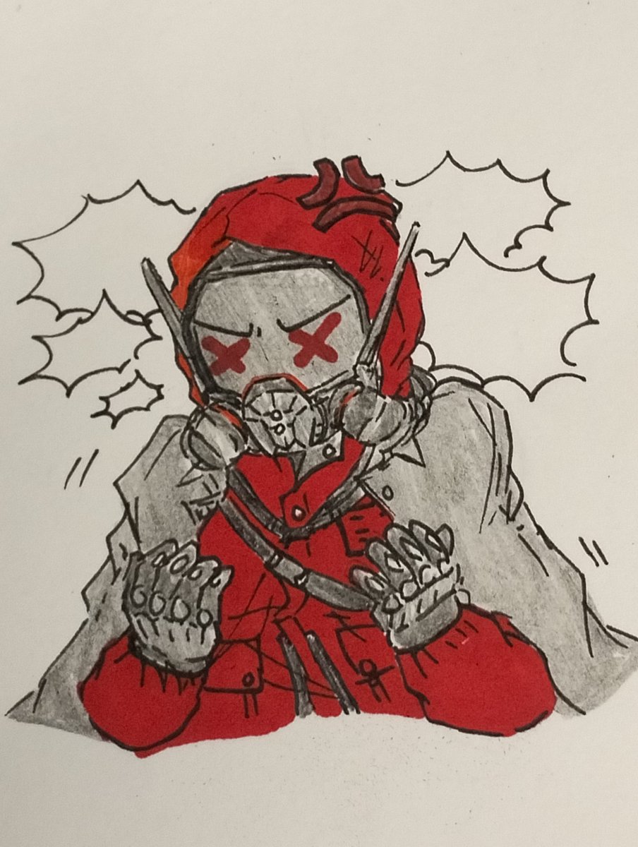 RhysENDERBLAZE's tweet photo. Little rant @KVN_03 
#cybermask #Fanart #traditionalart https://t.co/jORox09Gu7
