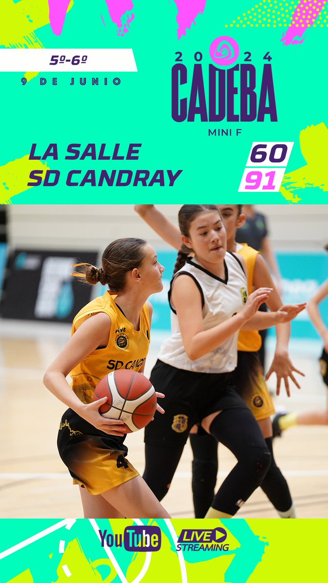 Federación Andaluza de Baloncesto (@fab_andaluza) on Twitter photo 👏 ¡La 5ª plaza se queda en la casa de la <a href="/SDCANDRAY/">SD CANDRAY</a>!
<a href="/urbaser_/">Urbaser</a> <a href="/cajasur/">cajasur</a> <a href="/TurismoAND/">Consejería de Turismo y Andalucía Exterior</a> <a href="/pontgrup/">Pont Grup</a> @AytoSanFernando <a href="/sgm_ambiental/">SGM Ingeniería Ambiental</a>
📸 bit.ly/3X6zVU3
📺 fabtv.andaluzabaloncesto.org 👏 ¡La 5ª plaza se queda en la casa de la <a href="/SDCANDRAY/">SD CANDRAY</a>!
<a href="/urbaser_/">Urbaser</a> <a href="/cajasur/">cajasur</a> <a href="/TurismoAND/">Consejería de Turismo y Andalucía Exterior</a> <a href="/pontgrup/">Pont Grup</a> @AytoSanFernando <a href="/sgm_ambiental/">SGM Ingeniería Ambiental</a>
📸 bit.ly/3X6zVU3
📺 fabtv.andaluzabaloncesto.org