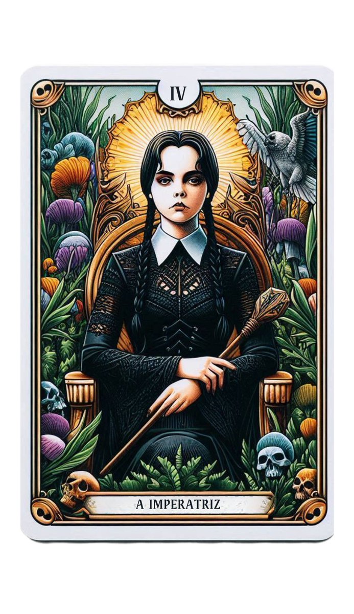 Cedro_Myr_IA_m's tweet photo. Poste sua Carta de #Tarot
A #Imperatriz
#theempress
#myrIAm
#aiartcommunit
Criada no #microsoftdesign
Texto adicionado no #canva https://t.co/fgaFEh4Ebd