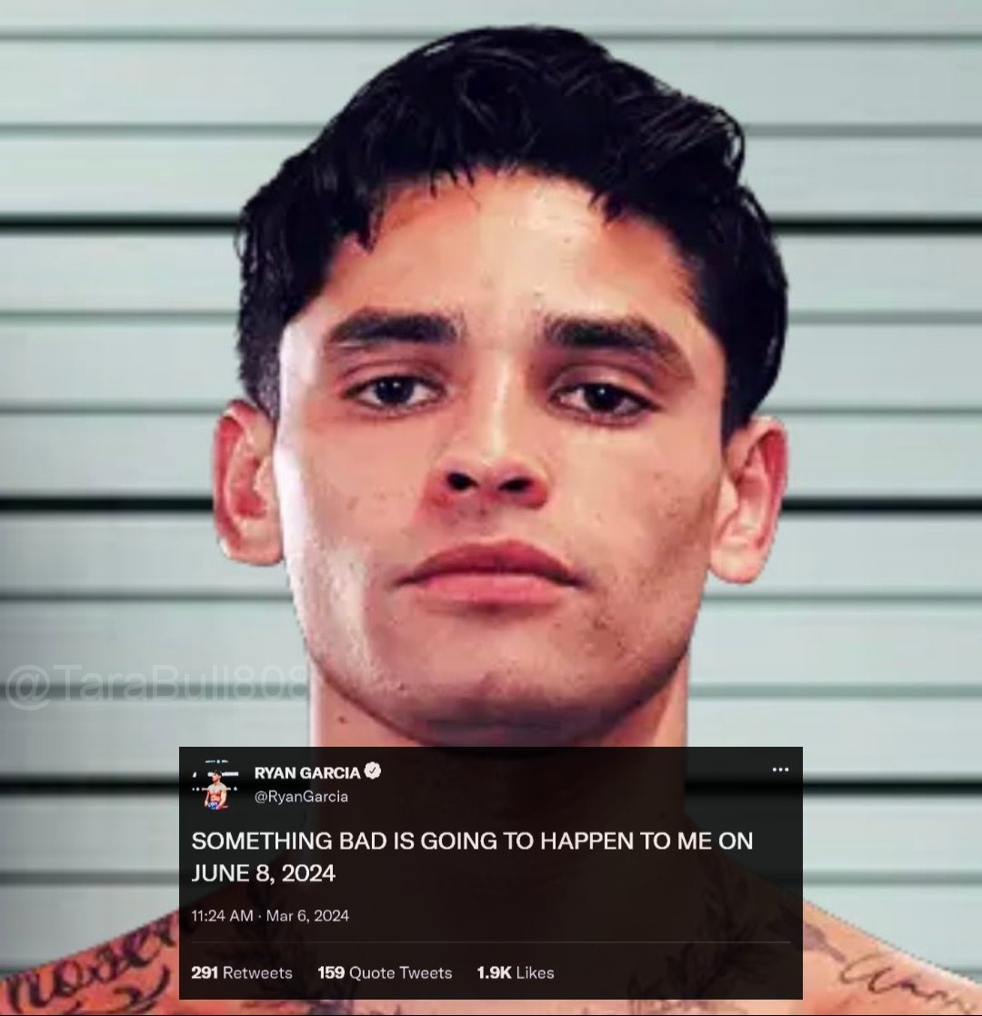 MarioNawfal's tweet photo. 🇺🇸 WHAT REALLY HAPPENED TO RYAN GARCIA?

Ryan Garcia was arrested in an upscale hotel in L.A. on suspicion of vandalism and rumours are beginning to circulate about the possibility he's been 'taken care of' in some way. 

While his claims about Bohemian Grove, a private club for the elite, may turn out to be true, painting a disturbing image of depravity among the powerful extending beyond the sordid tales of Epstein Island, rumours of his disappearance are currently based on an unverified claim that he predicted this day in a post on X. 

Source: X