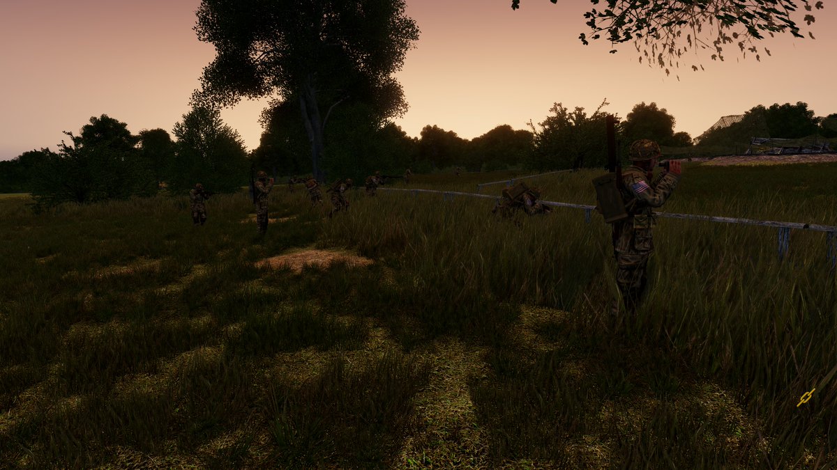 EuropeanRealism's tweet photo. As part of the #ddayremembrance, ETR ran Operation Neptune. Here are few snaps from the evening! More can be found on our Instagram: https://t.co/pkM1ksNqD7…Discord: https://t.co/sp184q9dEO #Arma3 #ArmaMilsim #ArmaUnit https://t.co/fvtcZ9Rtr9