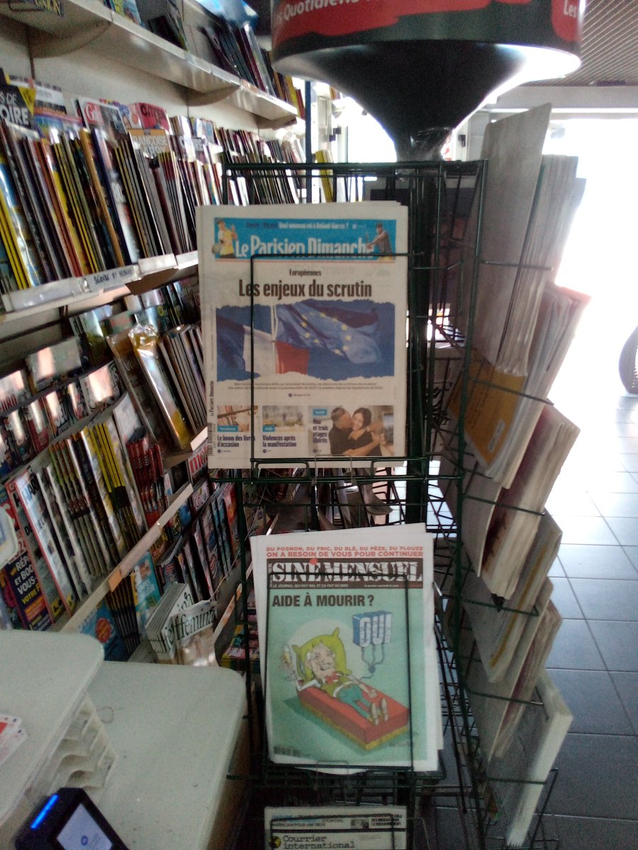 #Café verre d'eau à #Sotteville les #Rouen ! 
Les #Européennes2024 ne sont pas le principal sujet de conversation !!!