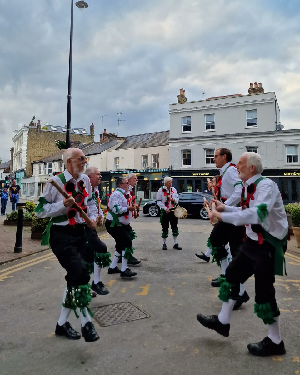 Greensleeves dancing in Wimbledon on Friday.