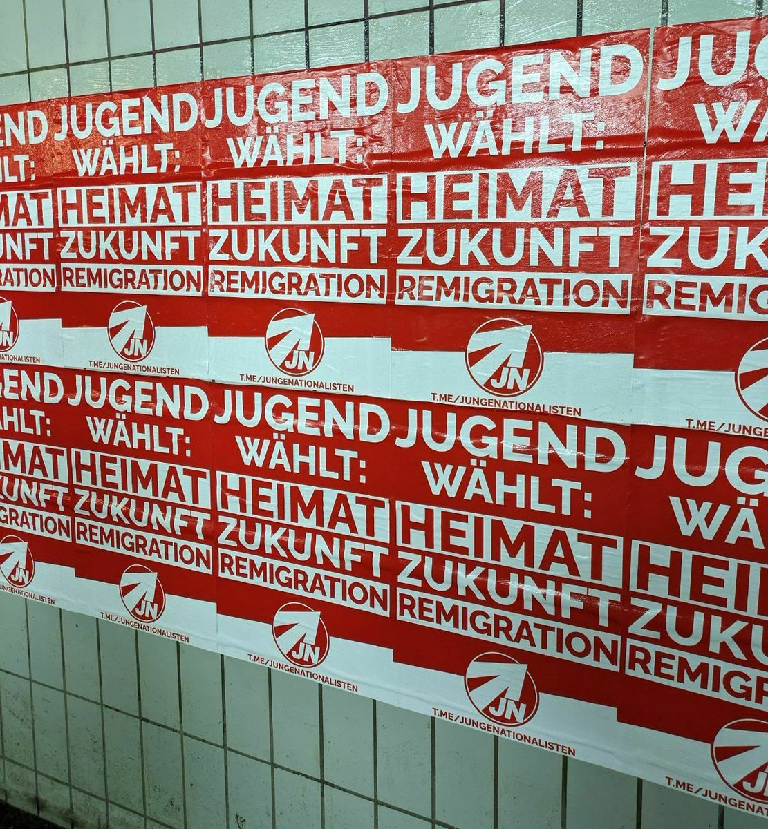 JNDeutschland's tweet photo. Jugend wählt:
HEIMAT ✅
ZUKUNFT ✅
REMIGRATION ✅
Das liberalkonservative Bürgertum richtet sich nach Wahltrends.
Nationalisten und Idealisten wählen #HEIMAT!
..weil eine konsequente rechte Bewegungspartei strategisch wichtiger für Deutschlands und Europas Freiheitskampf sind, als weitere 1,5% für bürgerliche Populisten.
#Stolzmonat