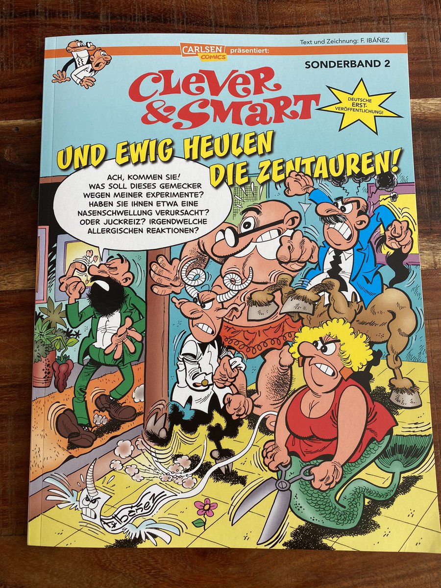 RobertS_1975's tweet photo. 📦📦📦📦 nieuw spul 📦📦📦📦
Nog meeeeeeeeeer Paling en Ko aka Clever & Smart
- Und Ewig Heulen die Zentauren! (sonderband 2)
🇩🇪🇪🇸
@carlsen_verlag
#palingenko #mortadeloyfilemon #cleverundsmart #ibanez #fibanez #strip #comic #carlsen #deutsch https://t.co/9KqzU7pc59