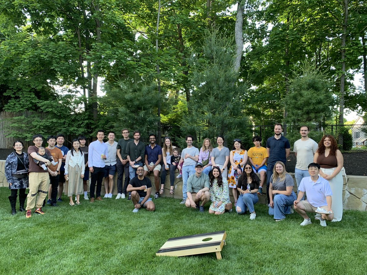 I am tremendously grateful and fortunate to work with such an amazing group (and some additional folks who could not join us)!!!