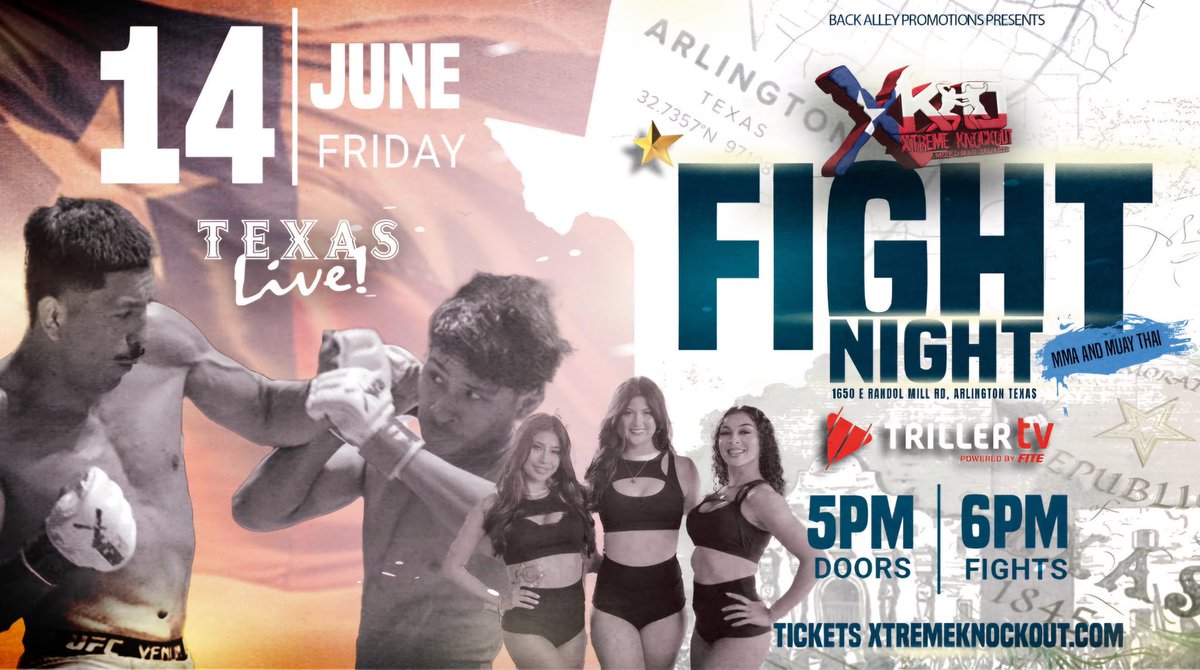 Triller_TV's tweet photo. ⭐ Welterweights are ready to light up Texas when Donovan Beard and Dilano Taylor clash in a pivotal welterweight main event this Friday at #XKOFightNight.

Prelims- 7pmET
Main Card- 8pmET

LIVE with your AD-FREE #TrillerTVplus membership
👉 https://t.co/hDAVL4dSPP https://t.co/DOWVNlU5XI
