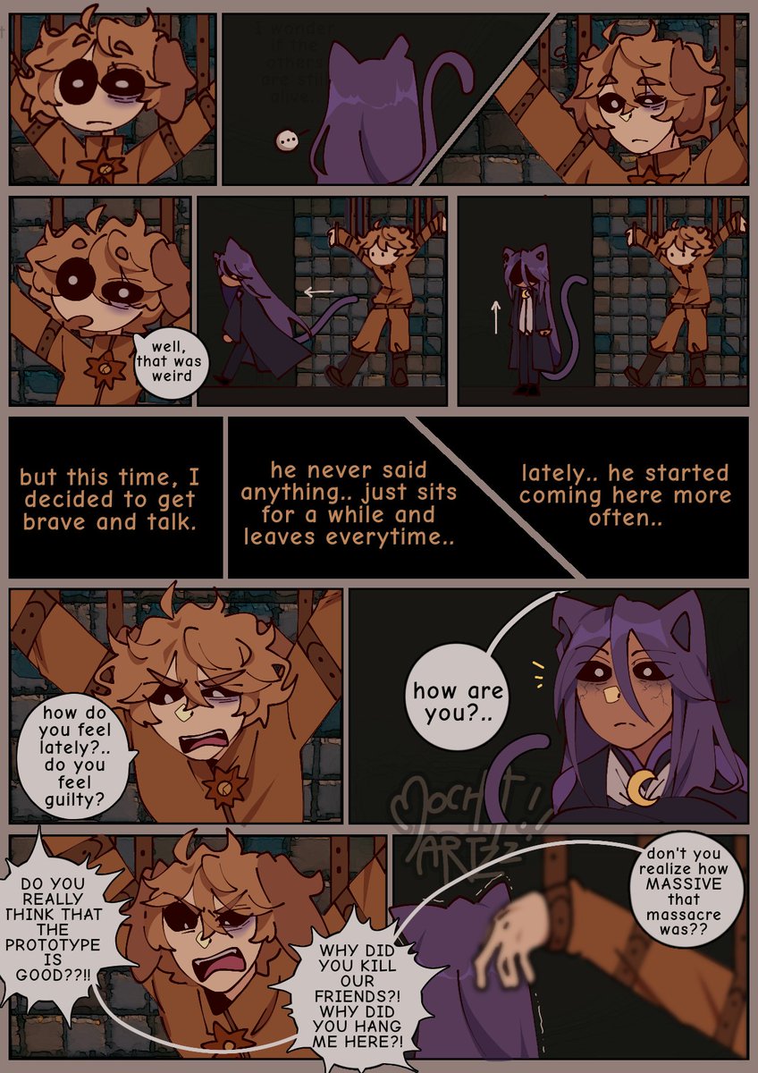 mochaartzz_'s tweet photo. (1/2) 
I CAN FINALLY ANNOUNCE THAT THE FIRST CHAPTER IS HERE🗣️‼️
Yea yea ik I was supposed to post this 2 days ago but have mercy on me💔
Y'all better actually read it cuz this took a b̶i̶t̶ TOO MUCH time to be made
.. 
#PoppyPlaytime #PoppyPlaytimeChapter3 #truecolorsSCau https://t.co/oajOUvh05Q