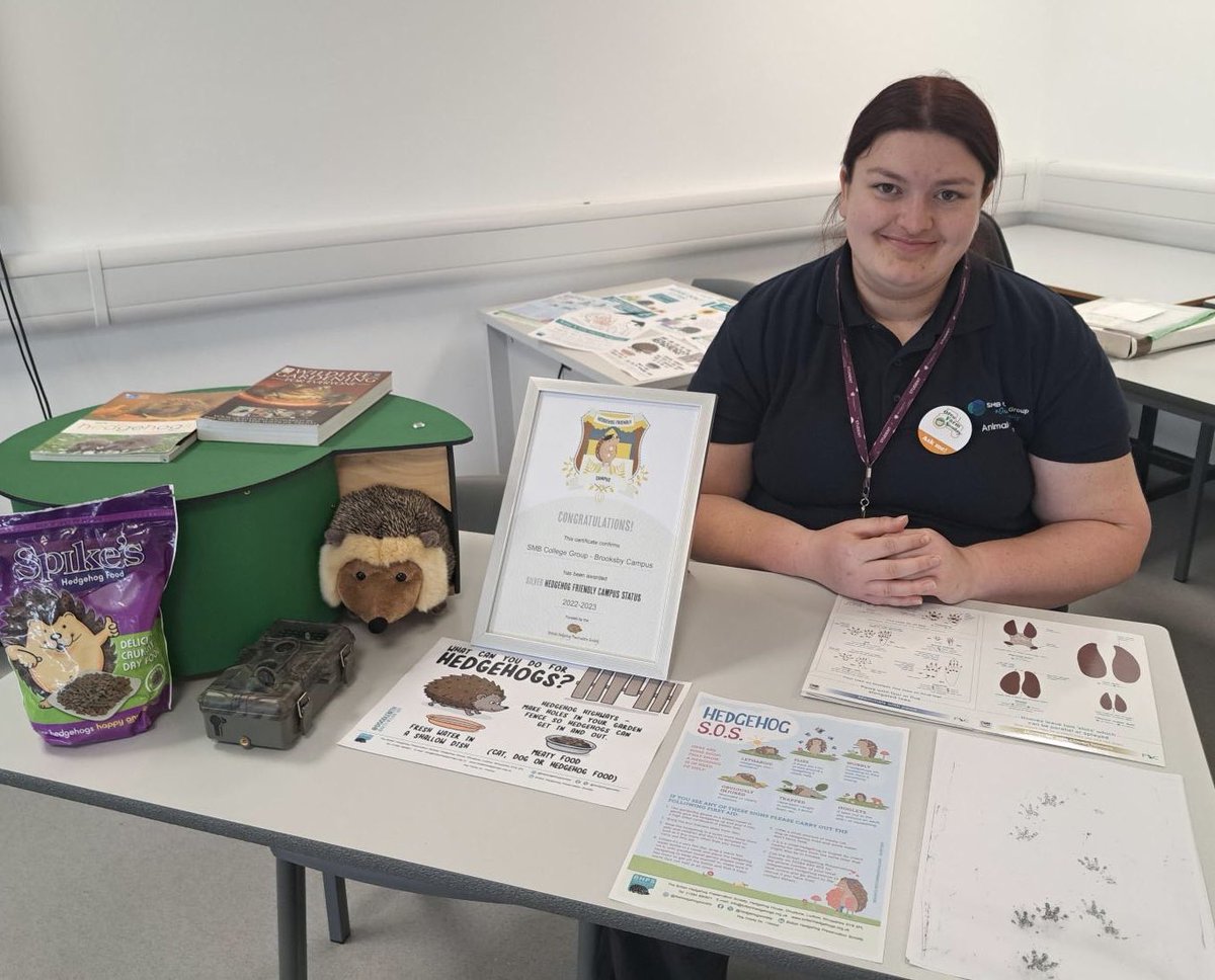 Brooksby Hedgehog Friendly Campus 🦔 tweet media