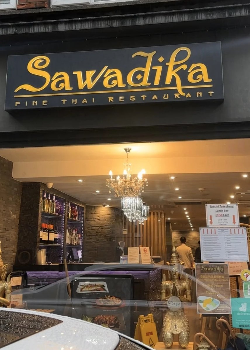 guqob1979's tweet photo. I had lunch at a Thai food restaurant in Holborn, the food here was delicious and made me feel like I was actually in Thailand. https://t.co/mRpGCkftpr